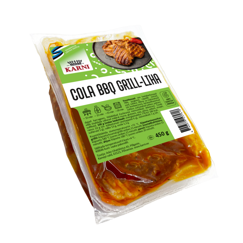 Cola BBQ grill-liha Cola BBQ grill-liha