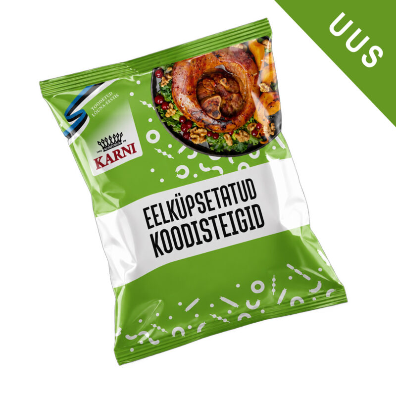 Eelküpsetatud koodisteigid Eelküpsetatud koodisteigid
