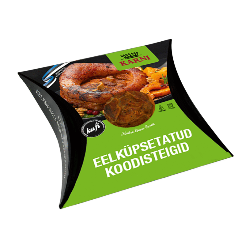 Eelküpsetatud koodisteigid Eelküpsetatud koodisteigid