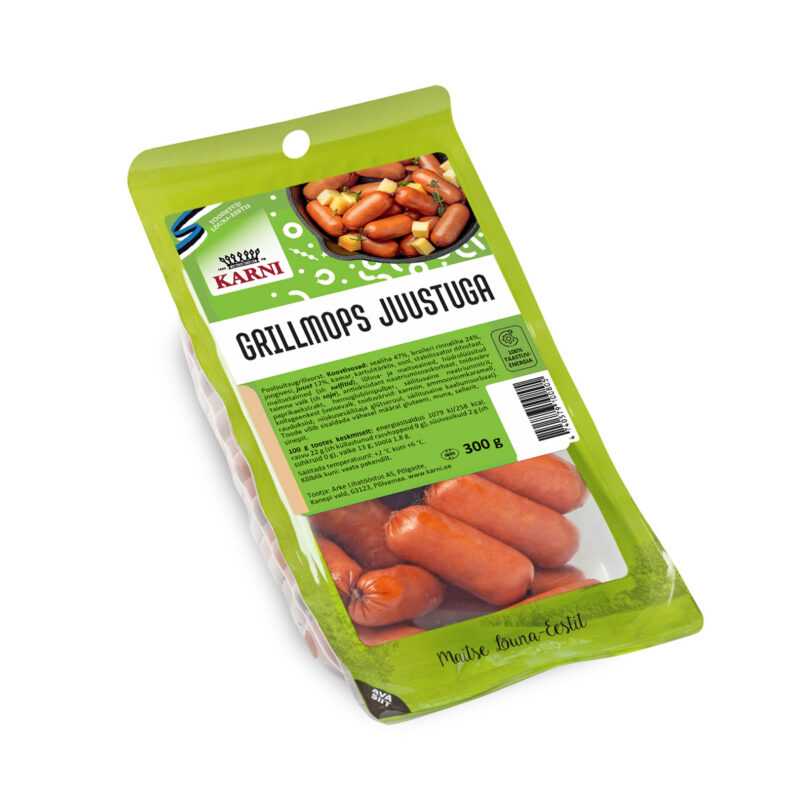 Grillmops juustuga Grillmops juustuga