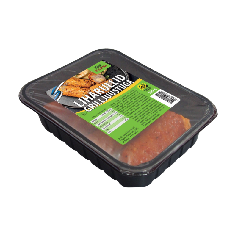 Liharullid grilljuustuga Liharullid grilljuustuga